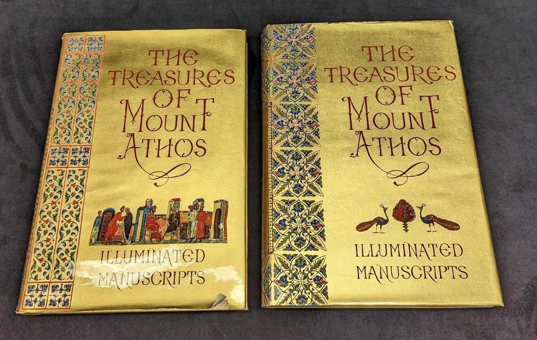 Treasures Of Mount Athos Hardcover Volumes 1 & 2 (1 of 11)