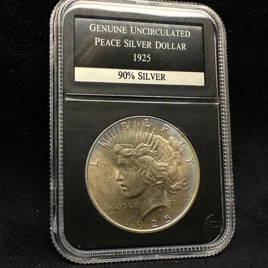 1925 P Silver Peace Dollar (1 of 2)