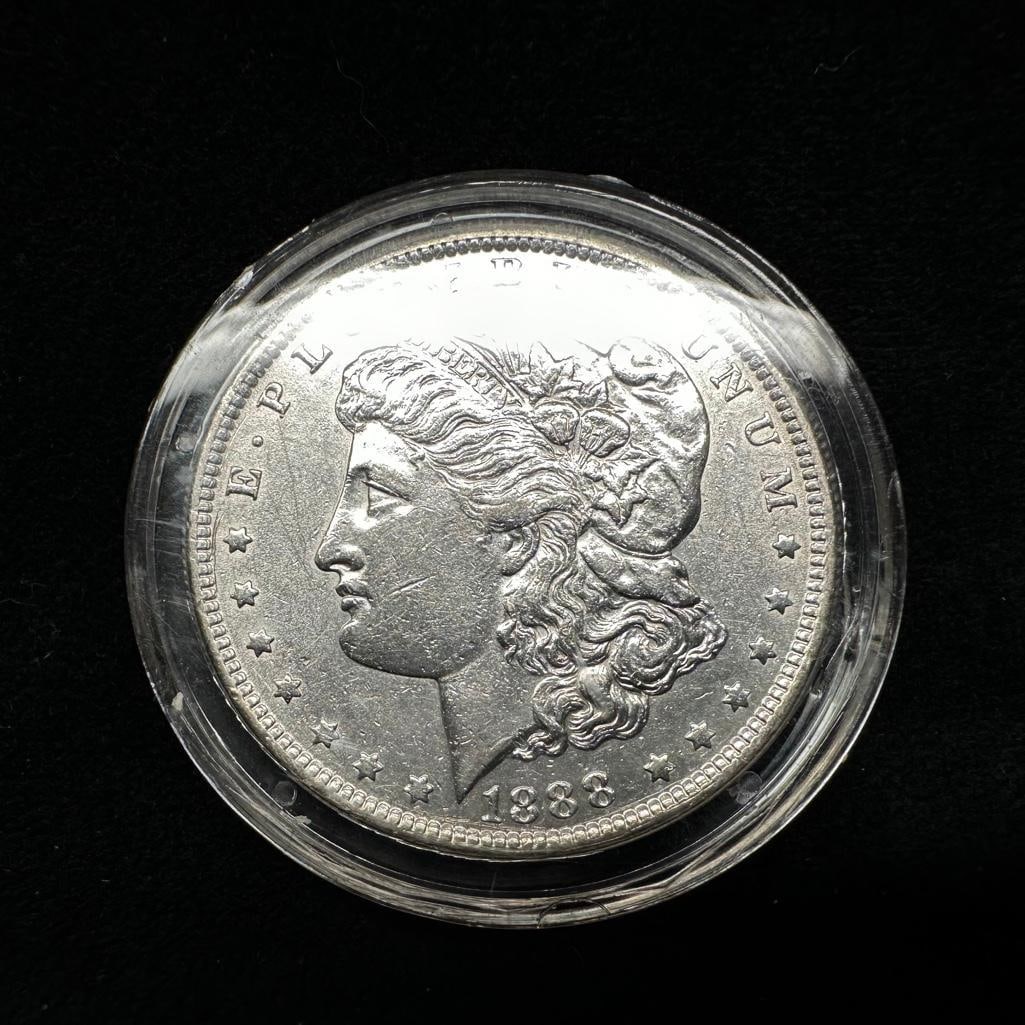 1888 P Morgan Silver Dollar (1 of 2)