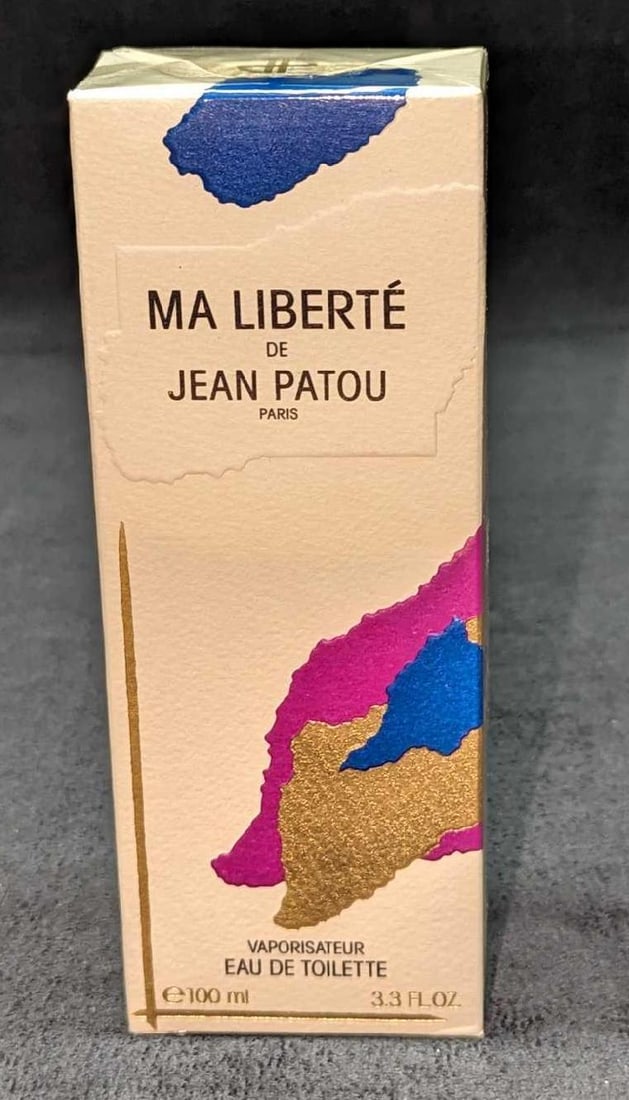 Sealed Ma Liberte De Jean Patou Eau De Toilette: Sealed Ma Liberte De Jean Patou Eau De Toilette. It comes in its original sealed box that is approx 2 1/2" x 1 1/2" x 6 3/4" and it weighs 0.62lb. 100ml/3.3fl oz. The wrapping has no rips