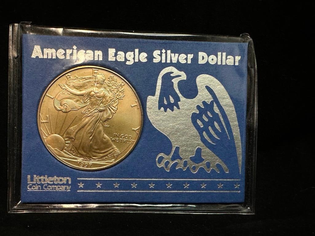 1997 US Mint Silver Eagle (1 of 2)