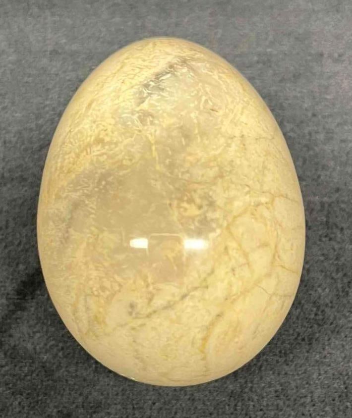 Gray & White Stone Egg (1 of 9)