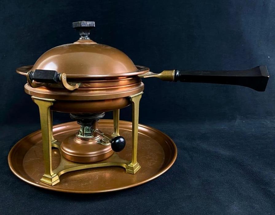 Vintage Copperware Chafing Set (1 of 6)