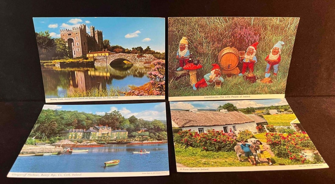 Over 30 Random Ireland Post Cards (1 of 10)