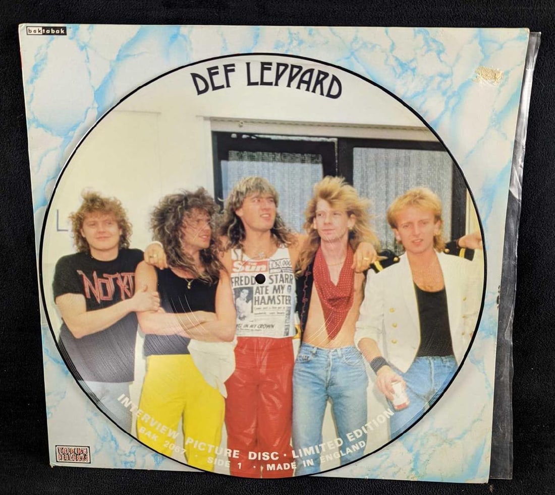 Def Leppard Interview Picture Disc Uk Picture Disc LP (1 of 4)
