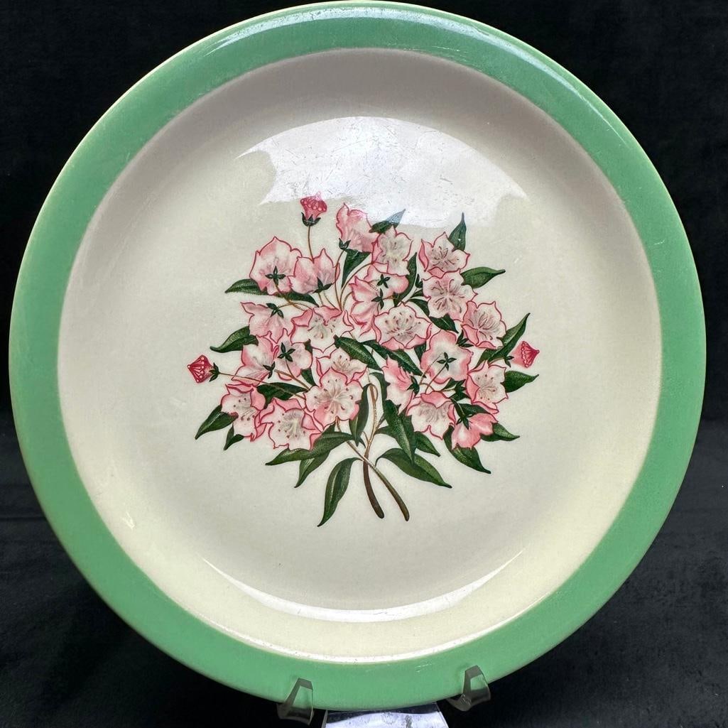Pennsylvania RR Mountain Laurel Salad Plate (1 of 4)