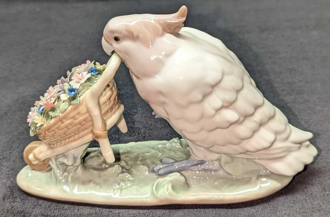 Retired Lladro How Skillful Bird Figurine (1 of 8)