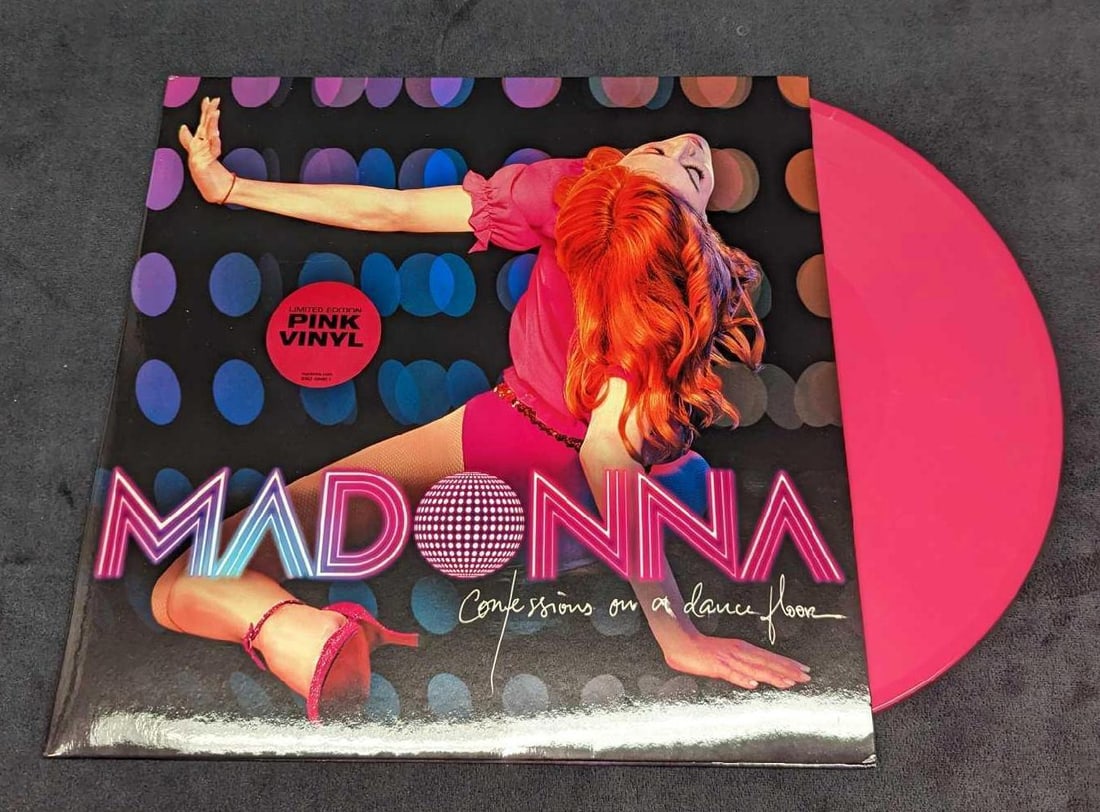 Madonna Confessions On A Dance Floor LE Pink Vinyl LP (1 of 8)