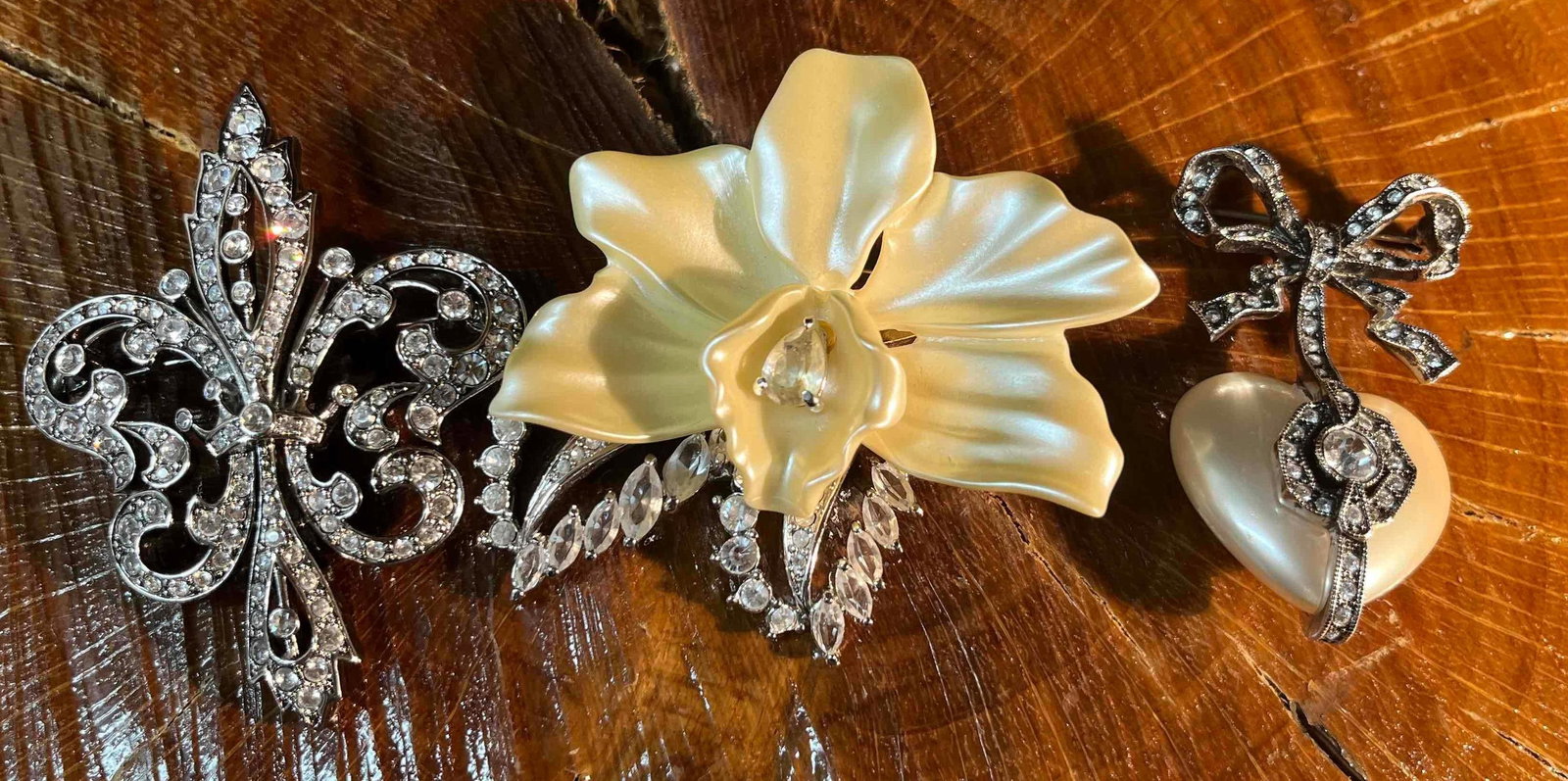 Vintage Brooch Bundle KJL, Joan Rivers, & Nolan Miller (1 of 10)