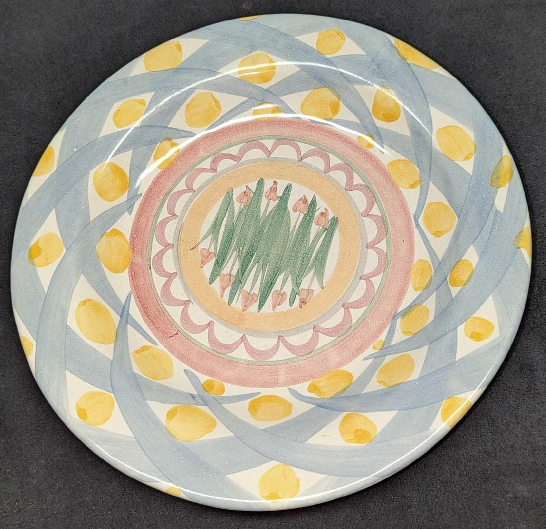 MacKenzie-Childs Pottery Aalsmeer Dinner Plate C (1 of 3)