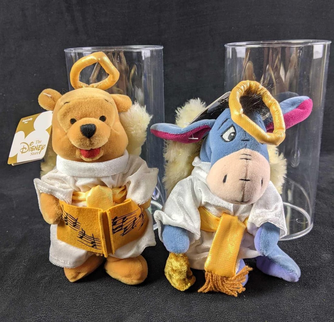 Winnie The Pooh and Eeyore Bean Bag Dolls (1 of 13)