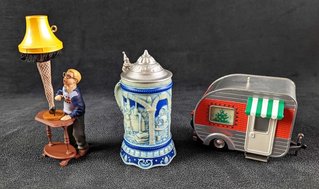 3 Hallmark Keepsake Ornaments  Christmas Story Stein Camper (1 of 8)