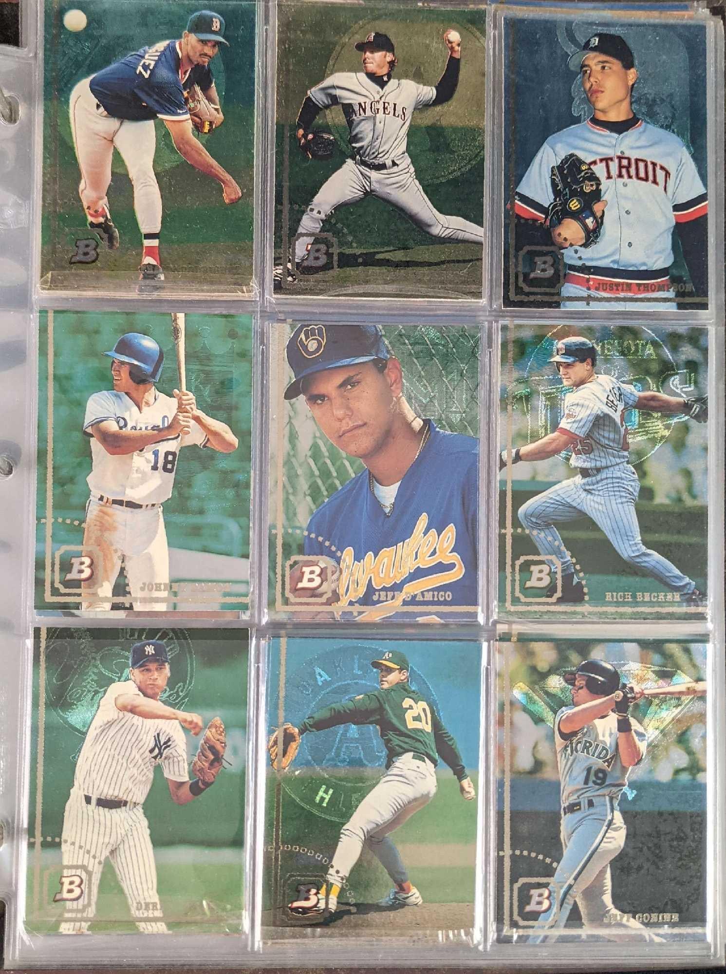 500 To 700 1994 Upper Deck Bowman Baseball Cards (1 of 9)