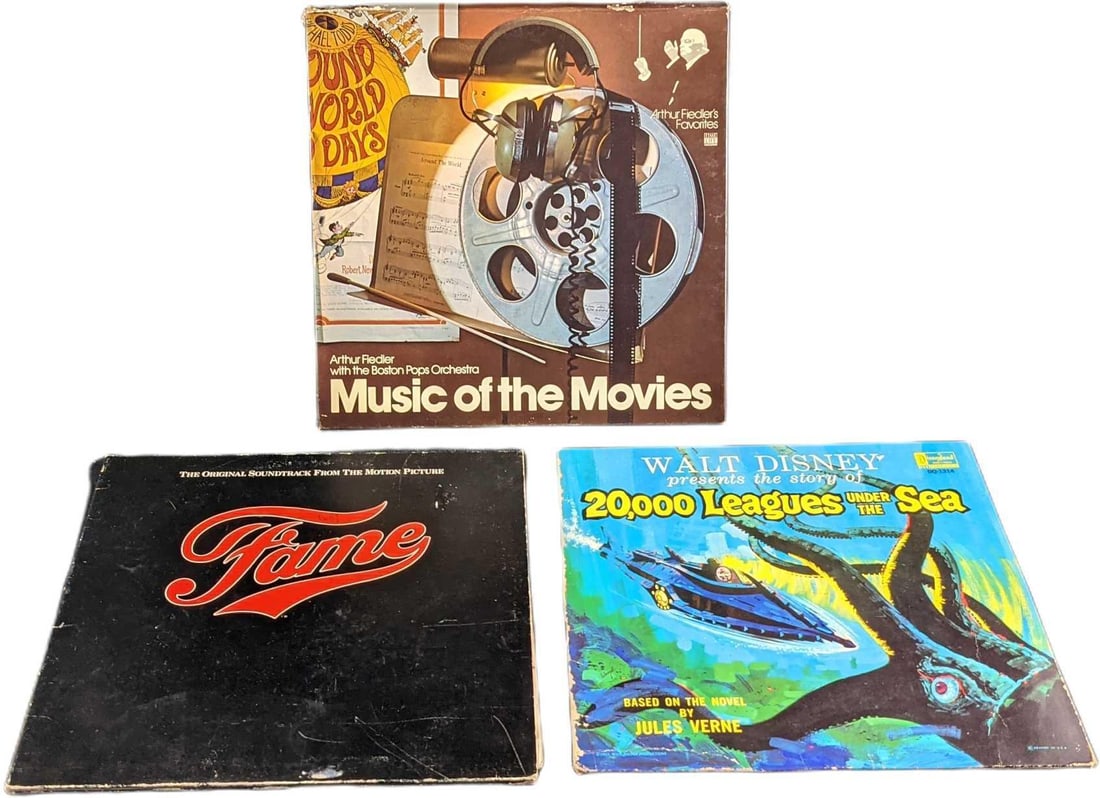 20,000 Leagues Under The Sea Fame Arthur Fiedler's Favorites LP Records (1 of 7)