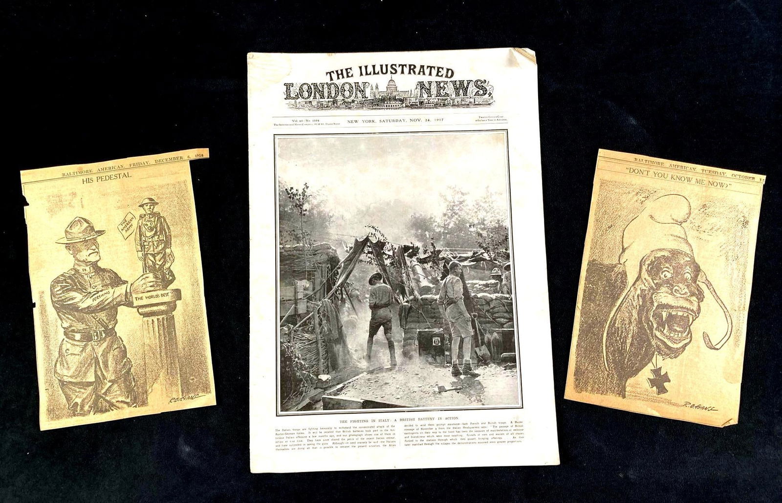 Set of (3) World War I Documents (1 of 5)