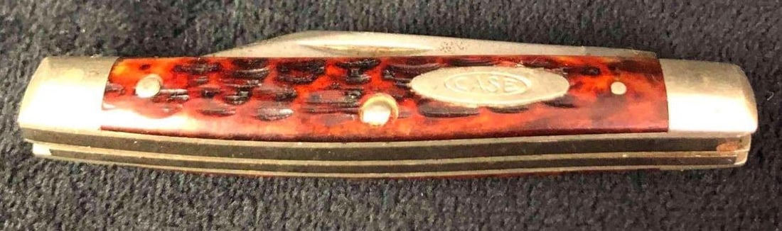 Original Vintage Case Stockman Folding Knife 3 Blades (1 of 10)