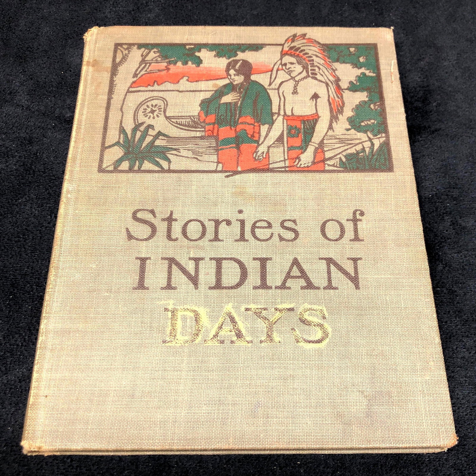 "Stories of Indian Days" by Ella M. Powers - HC: Hardcover Book "Stories of Indian Days" by Ella M. Powers. Published by Educational Publishing Company. Copyright 1912. It measures 5-1/2" x 7-1/2" x 1/2" and it weighs 0.5lbs. The