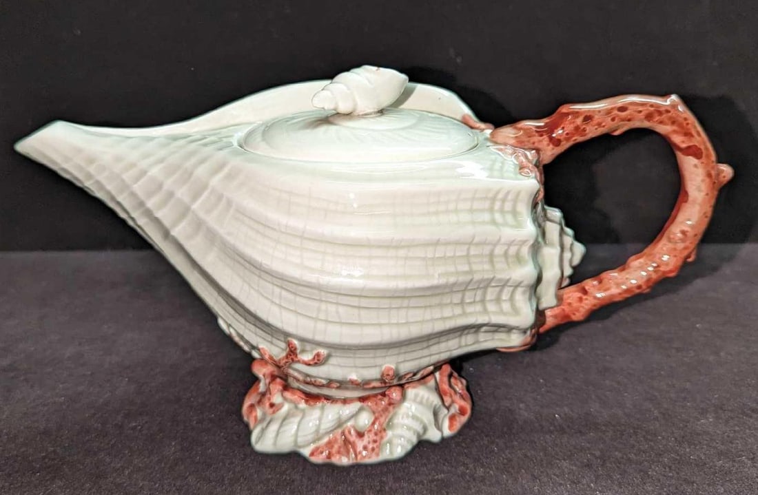 Vintage Retired Fitz & Floyd Oceana Teapot K57 (1 of 11)