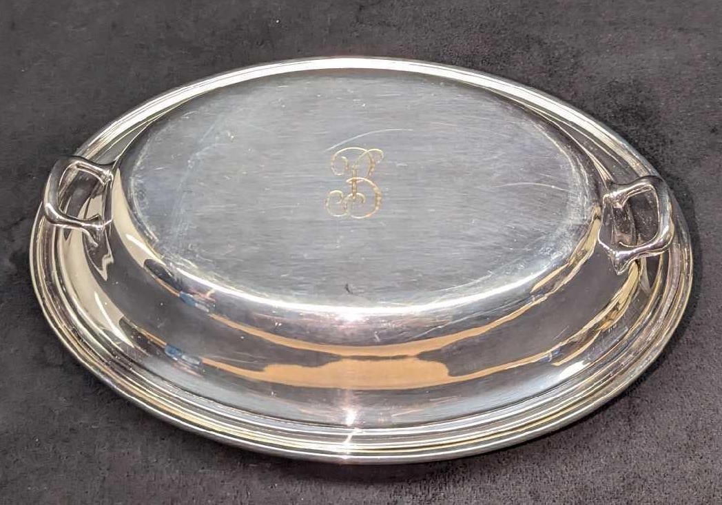 Vintage Gorham Silverplate Covered Handled Dish (1 of 6)