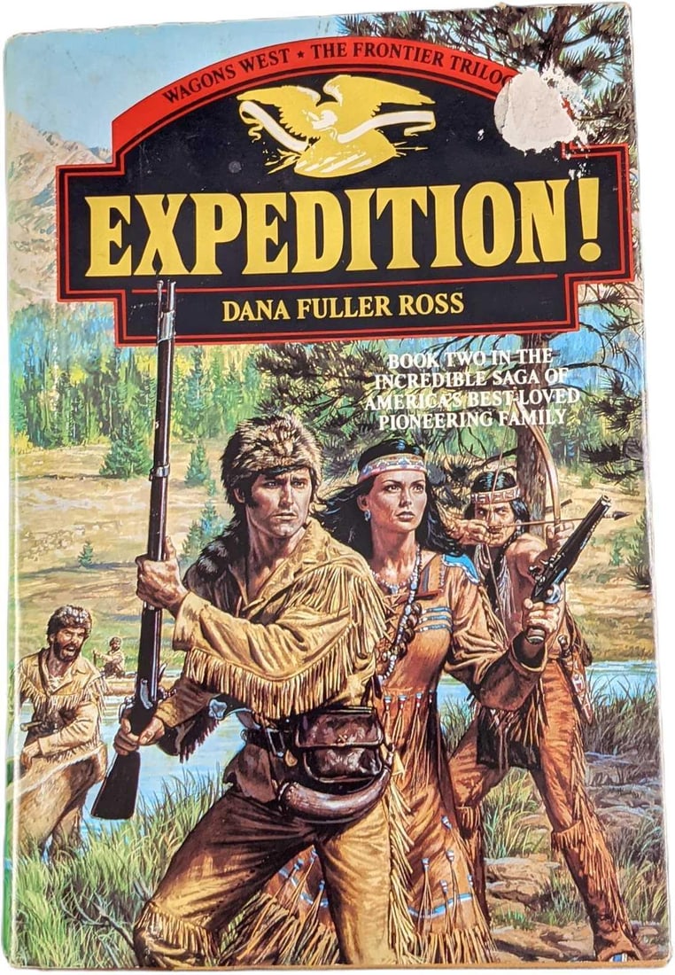 Expedition! Hardcover By Dana Fuller Ross: "Expedition!" By Dana Fuller Ross. This was published by Bantam Books (New York) in 1993. The book is approx 5 3/4" x 1 1/4" x 8 1/2" and it weighs 1.28lb. The book is in a good, u