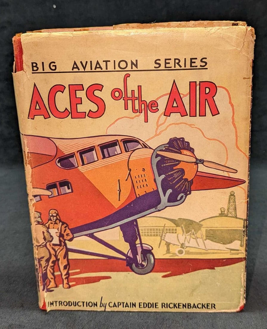 Vintage Aces Of The Air Hardcover WWI (1 of 8)