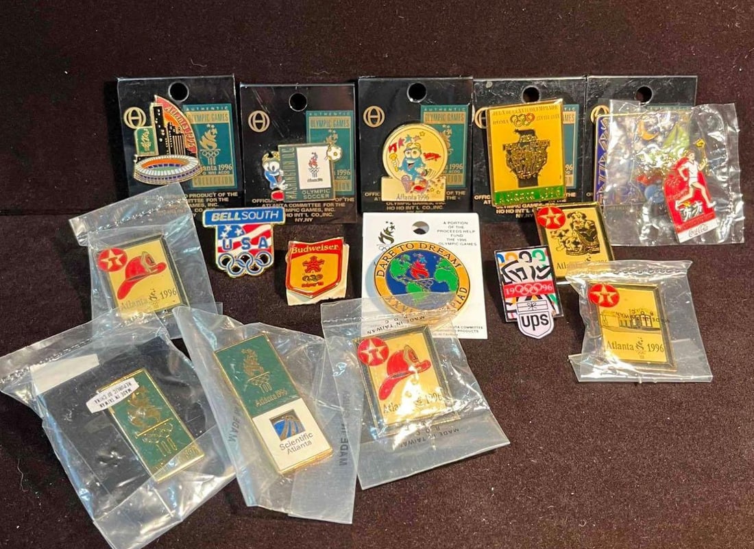 Atlanta 96' Olympics Bundle Of Pins #2  (F18) (1 of 13)