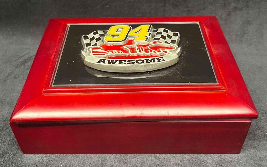NASCAR #94 Bill Elliott Awesome Keepsake/Trinket Box (1 of 9)