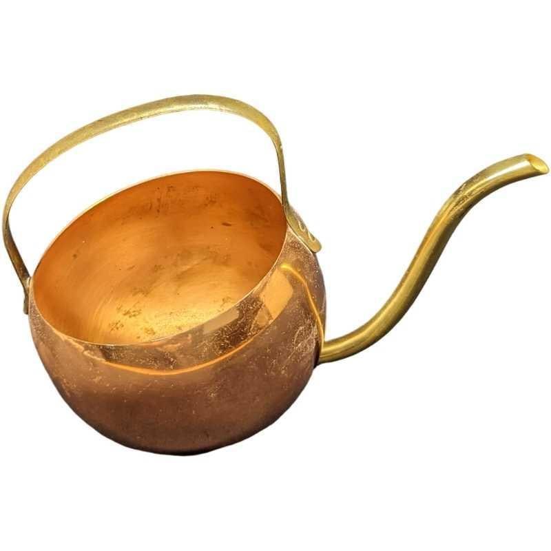 Vintage Copper And Brass Watering Pitcher (1 of 8)