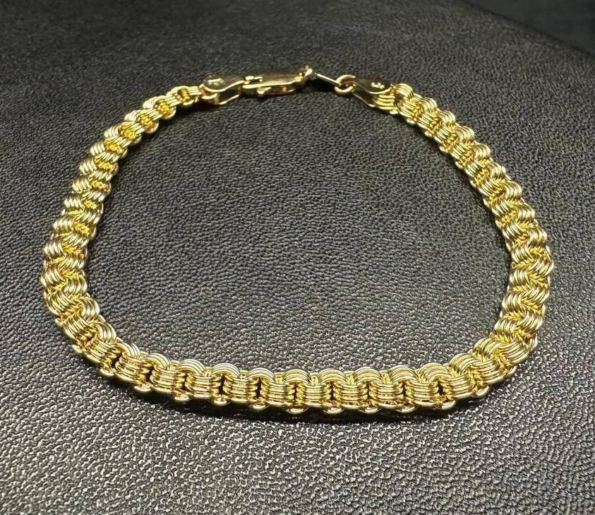 14k Gold Multi-Link Bracelet 7" (1 of 3)