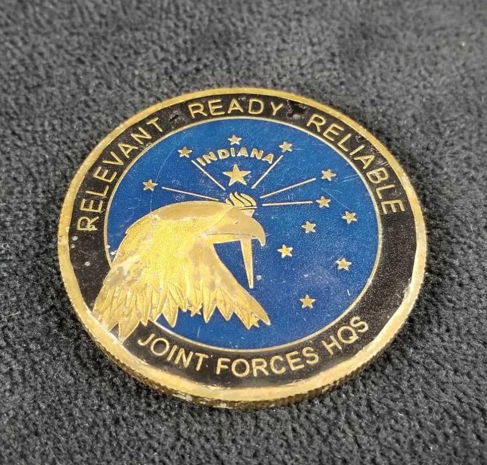 National Guard Indiana Challenge Coin (1 of 5)