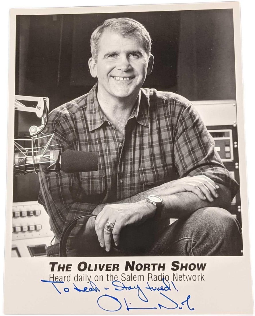 Autographed Signed Photograph Oliver North (1 of 3)