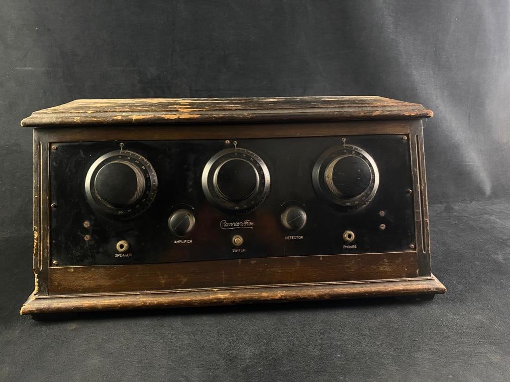 1920's Three-Dial Radio (1 of 7)