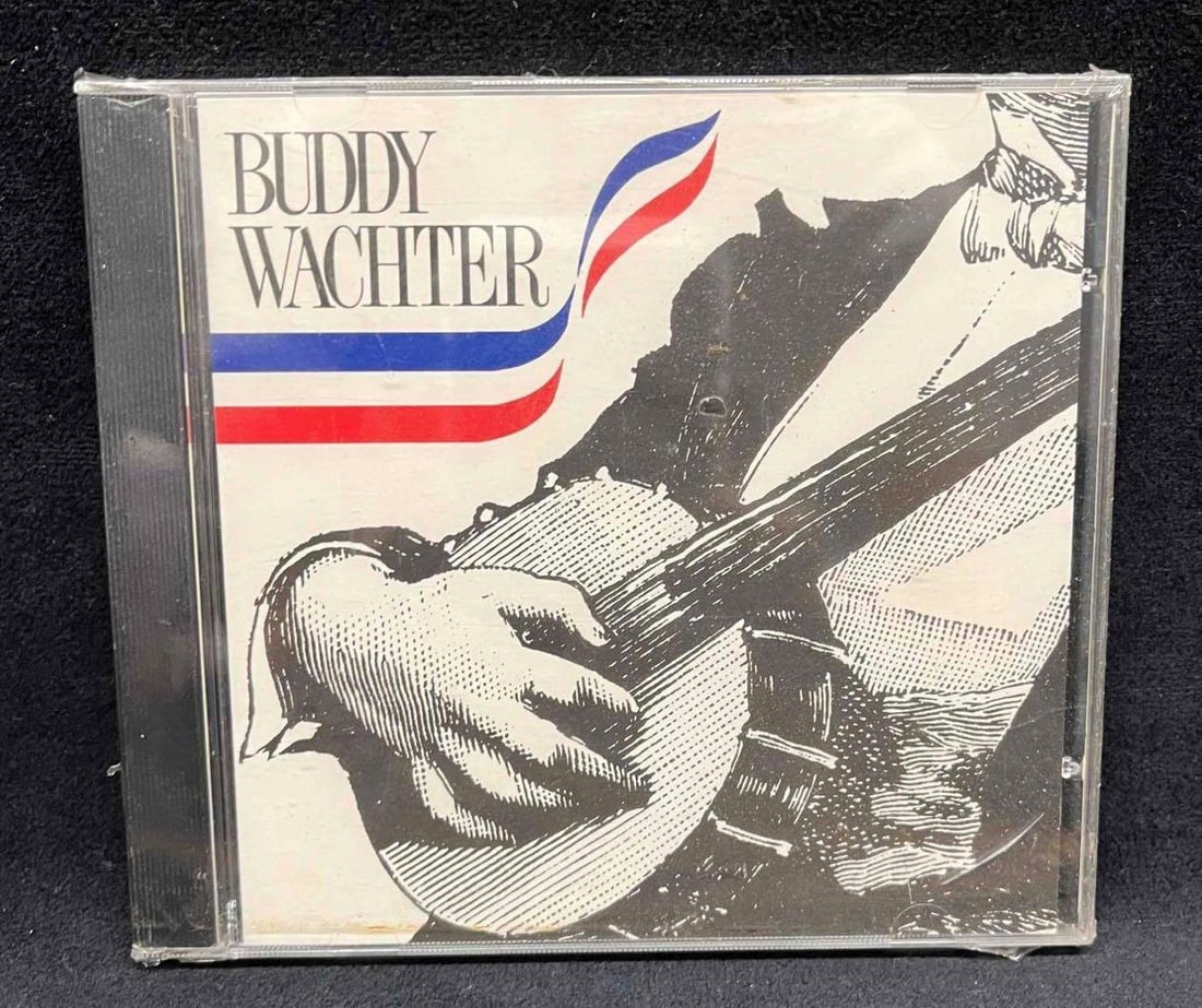 Sealed Buddy Watcher Banjoist CD: This lot contains a Sealed Sealed Buddy Watcher Banjoist CD. It is approx 5" x 5 3/4" and it weighs about 0.2lbs. Overall the Cd is in good used condition as it does not appear to have ever be