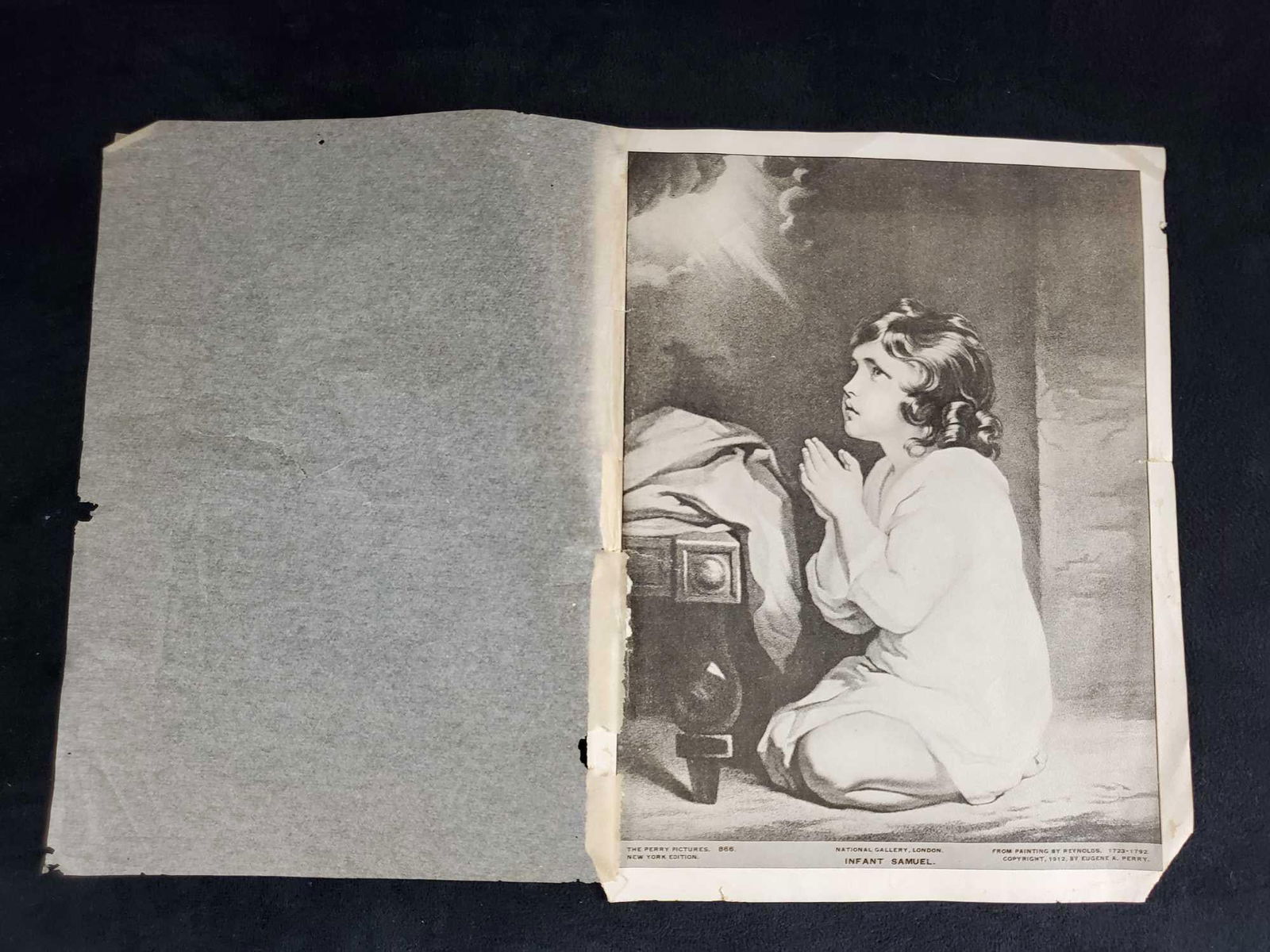 Vintage The Infant Samuel By Joshua Reynolds Print (1 of 8)