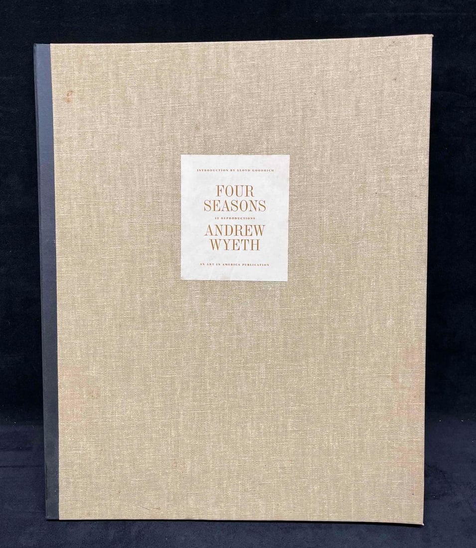 Andrew Wyeth Portfolio "Four Seasons" 12 Prints (1 of 20)
