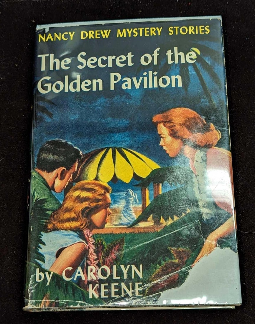 Nancy Drew #36 "The Secret Of The Golden Pavilion" 1959 Dust Jacket First Edition (1 of 9)