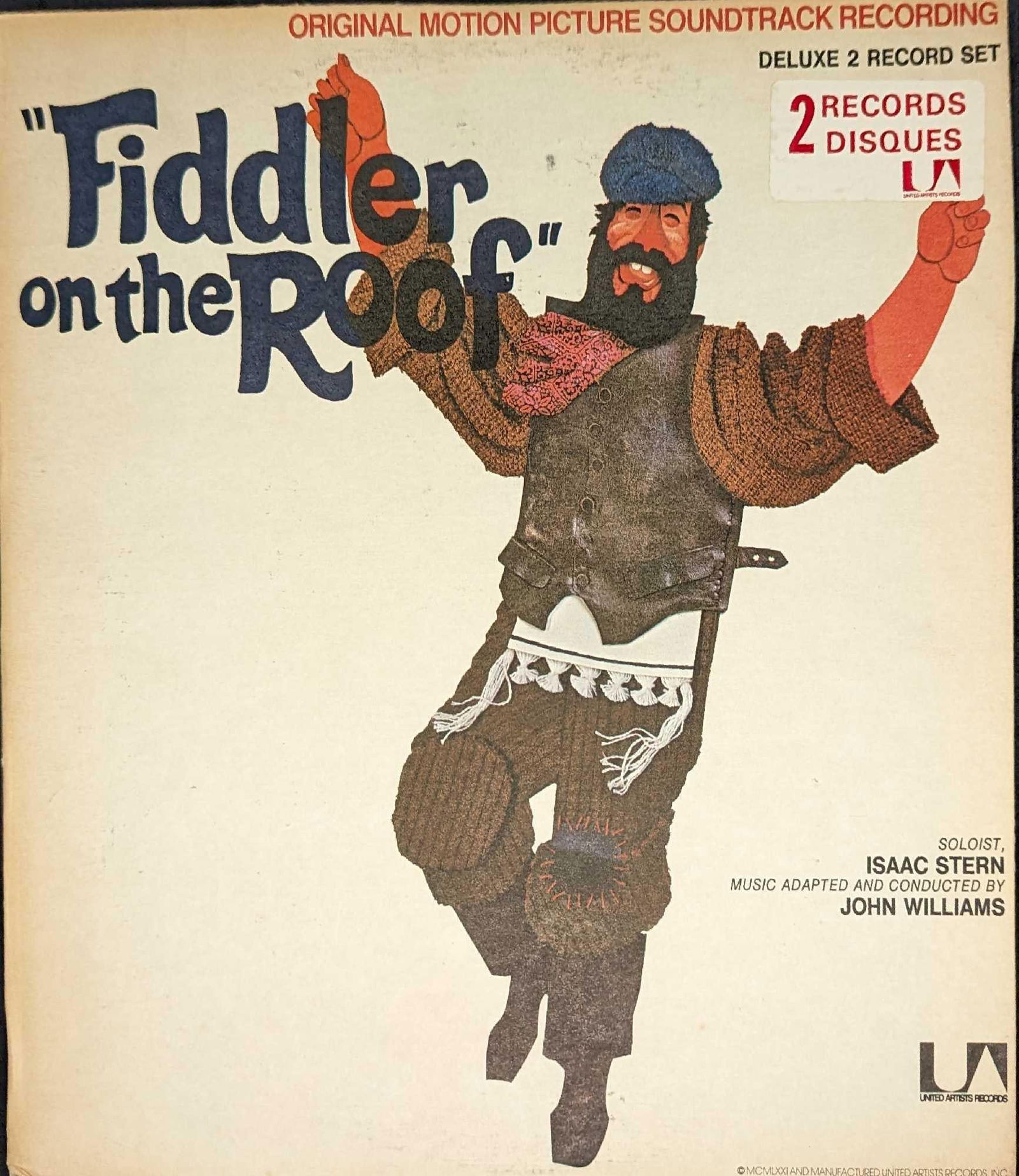 Fiddler On The Roof Deluxe 2 Record Set LP (1 of 6)