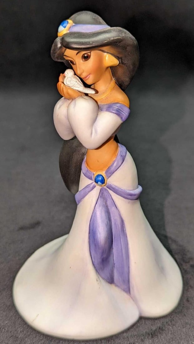 Bisque Porcelain Disney Store Jasmine Bell (1 of 6)