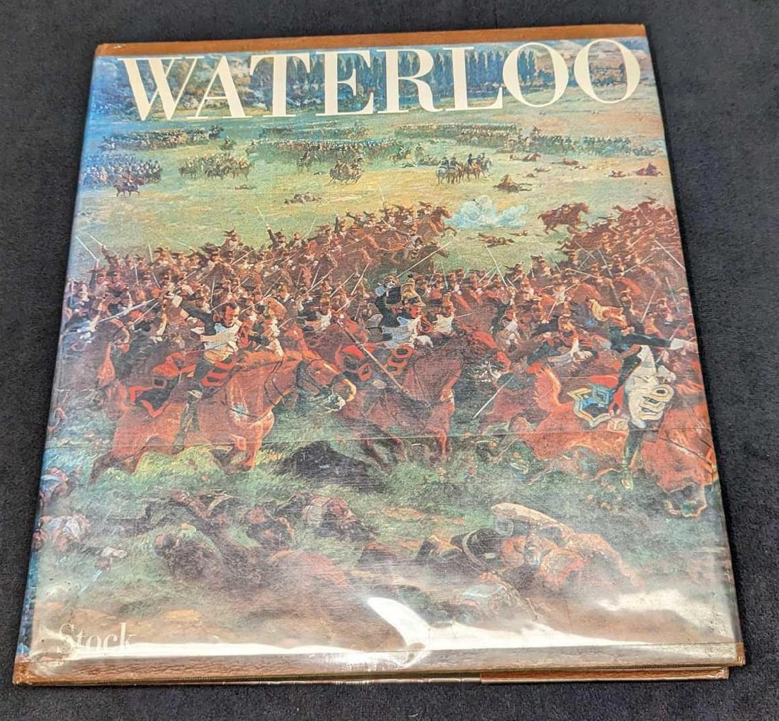 Commandant Henry Lachouque Waterloo Hardcover Book: Commandant Henry Lachouque Waterloo Hardcover Book. By Commandant Henry Lachouque and was published by Stock in 1972. The hardcover is approx 10 3/4" x 3/4" x 11 1/2" and it weighs 3.30 lb