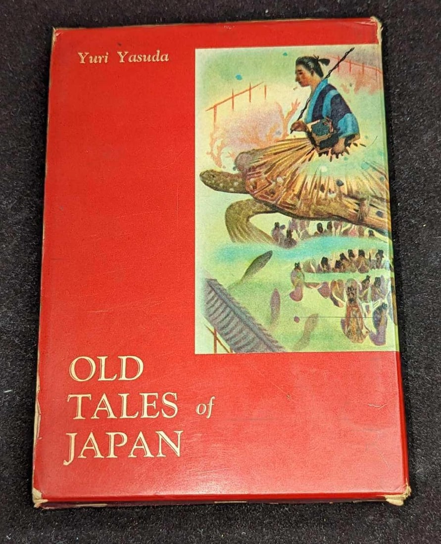 Old Tales Of Japan By Yuri Yasuda Hardcover: Old Tales Of Japan By Yuri Yasuda Hardcover. This was published by Charles E. Tuttle Company (Tokyo) in 1960. The book is approx 5 1/4" x 1" x 7 5/8" and it weighs 0.97lb. The slipcover an