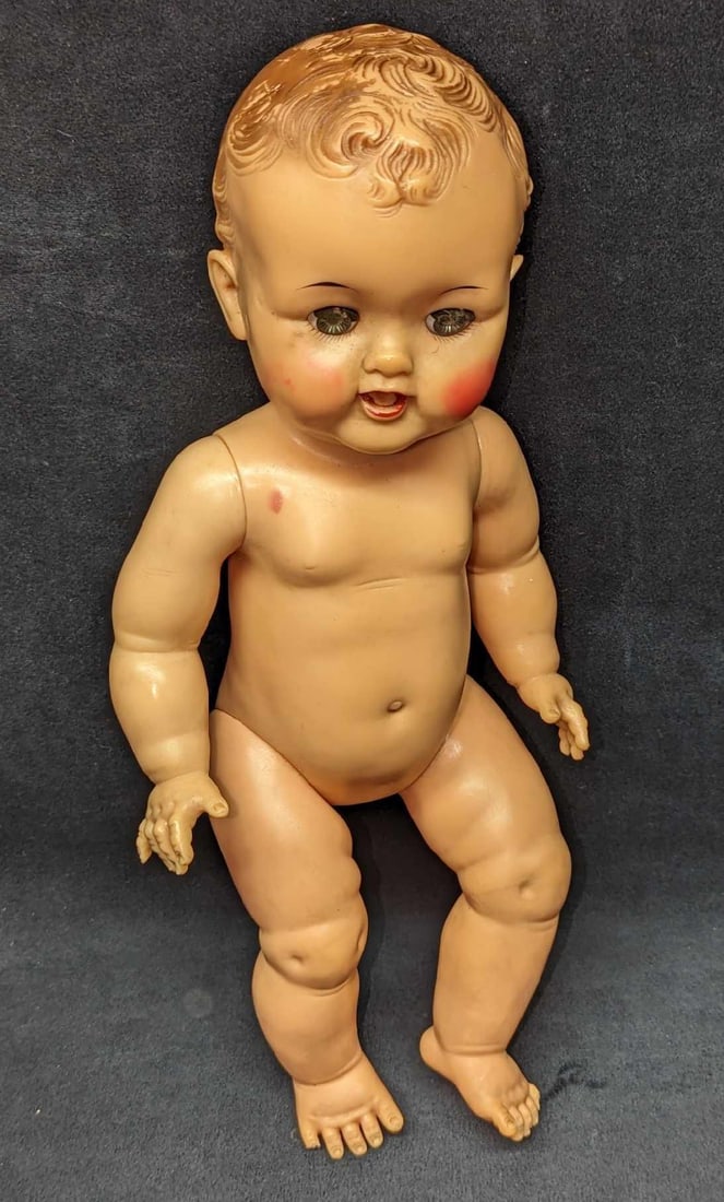 Vintage Rubber Ideal Baby Doll With Moving Eyes (1 of 7)