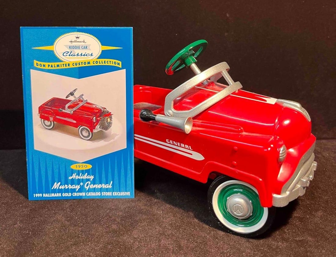 1999 Kiddie Car Classic "1950 Holiday Murray General" With Hallmark Card (1 of 10)