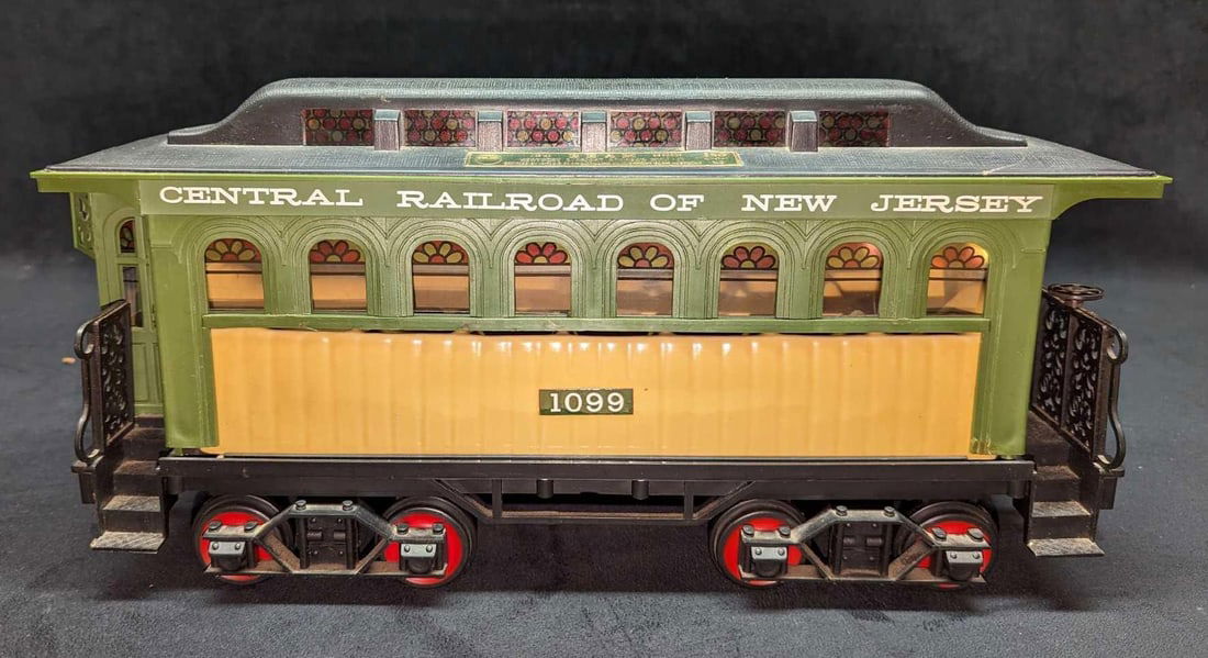 Vintage Jim Beam Passenger Car Porcelain Decanter (1 of 8)