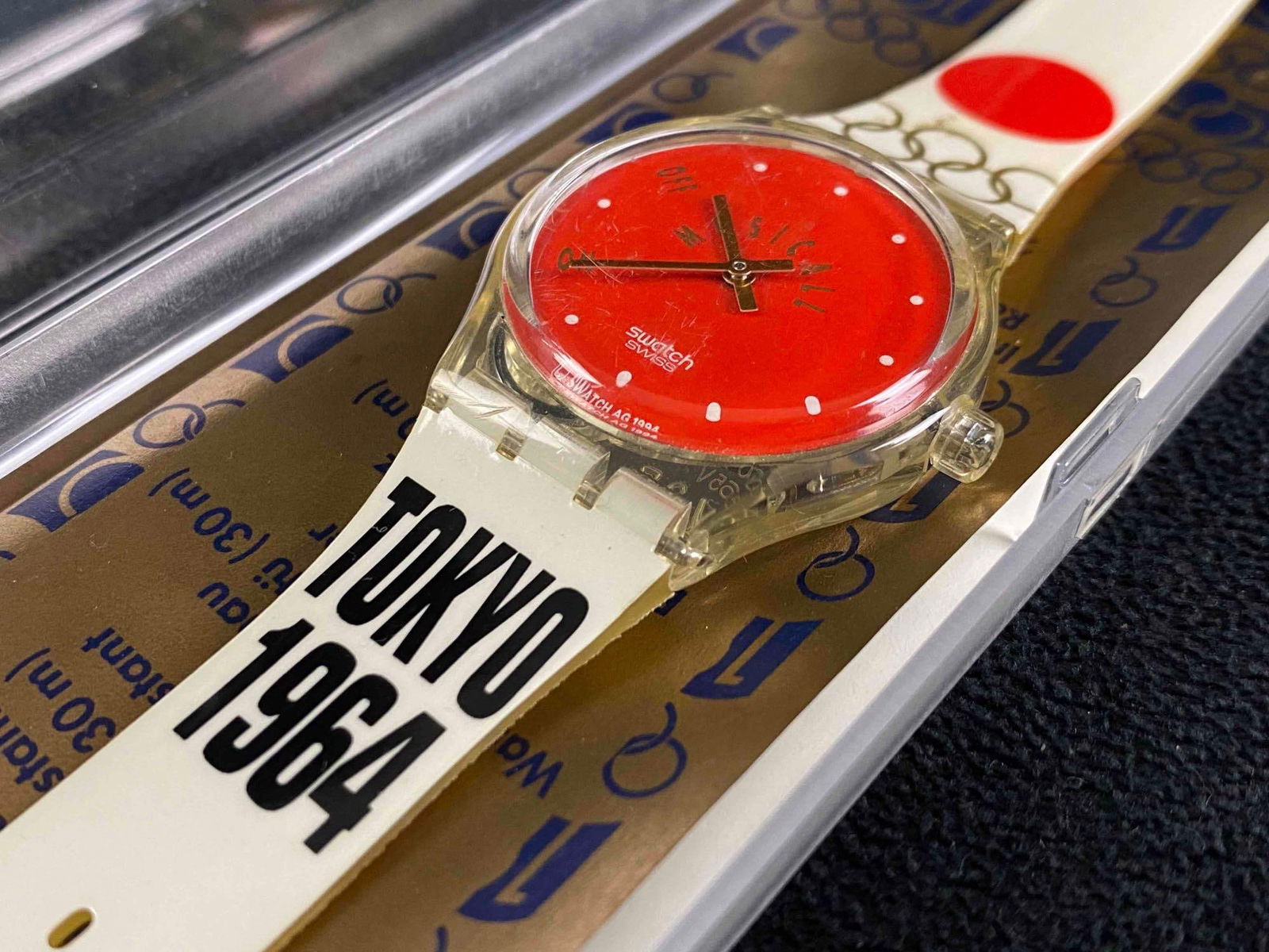 1994 Spring Summer Collection Musical Tokyo 1964 SLZ100 SWATCH Watch (1 of 13)