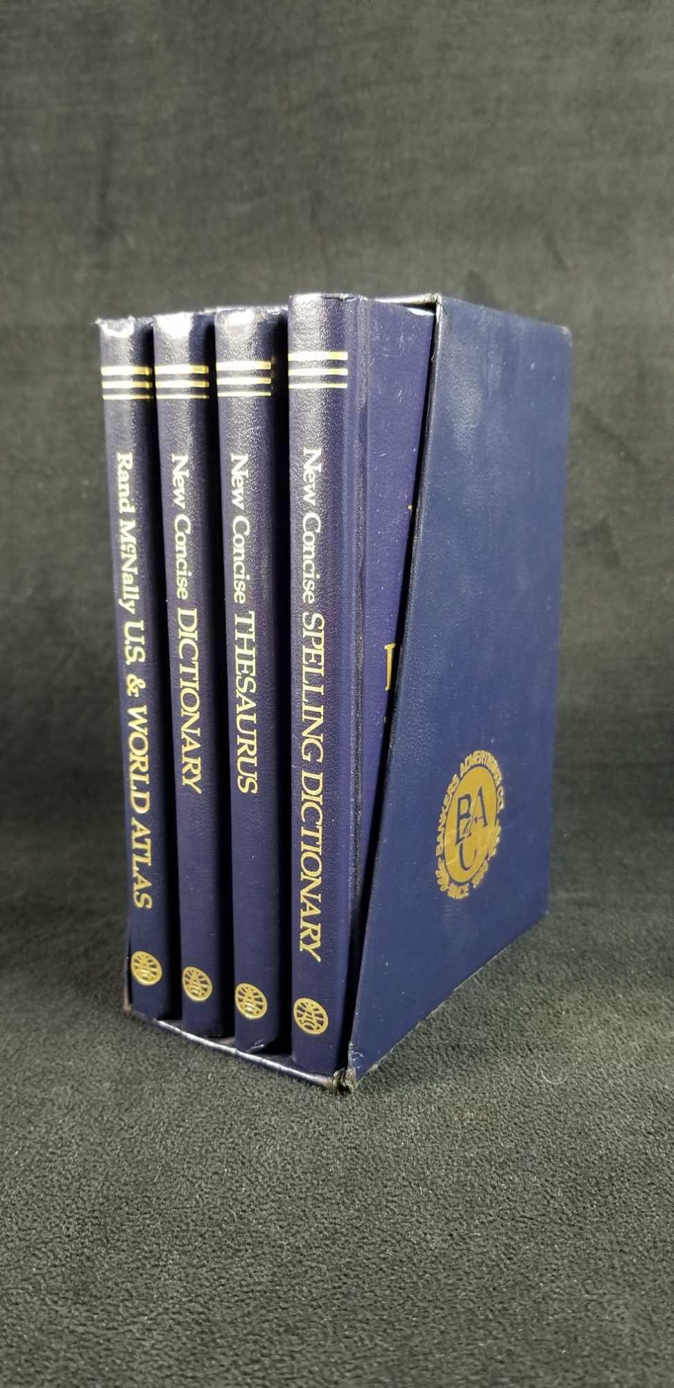 New Concise Dictionary Thesaurus Hardcover Book Set 1986 (1 of 10)
