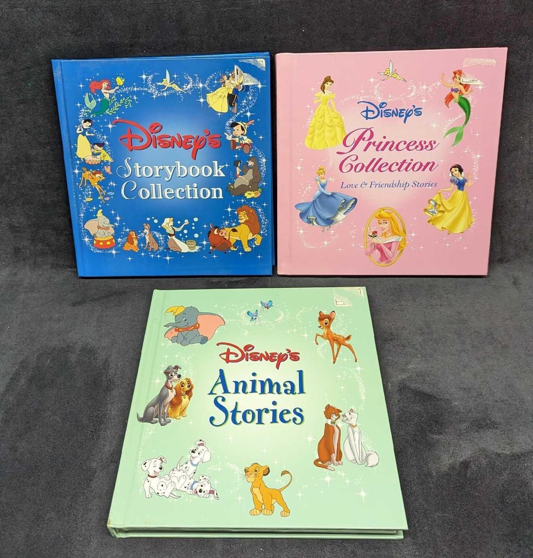 3 Hardcovers Disney Story Collections (1 of 9)