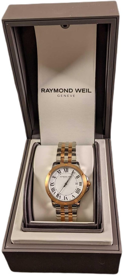 Charles Raymond V0998g Two Tone Quartz Men s