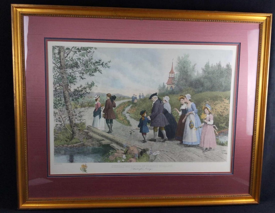 Sunday Morning In Sleepy Hollow Jennie Brownscombe (1 of 12)