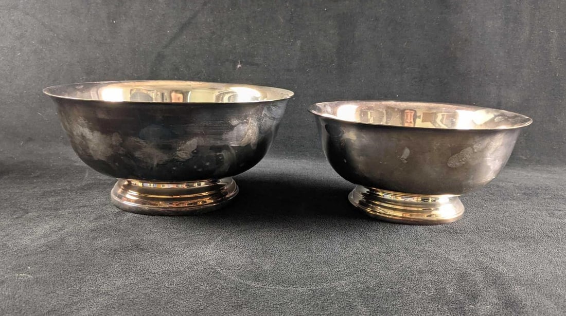 Silver Plated Bowls Gorham Silver Plate Two Bowls (1 of 10)
