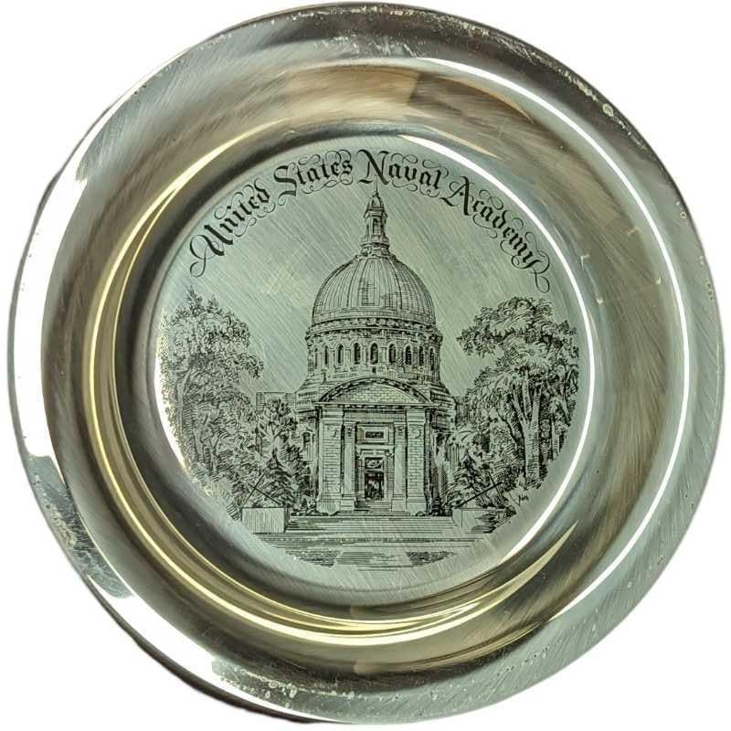 LE US Naval Academy Plate Etched In Sterling Silver (1 of 9)